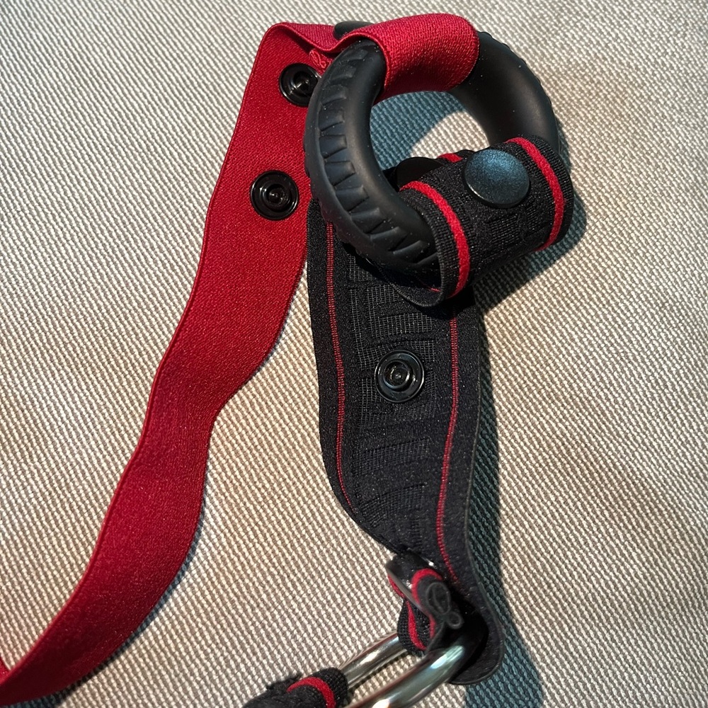 Black and Red Men's Harness. Size Small. Cellblock13 - Picture 4 of 6